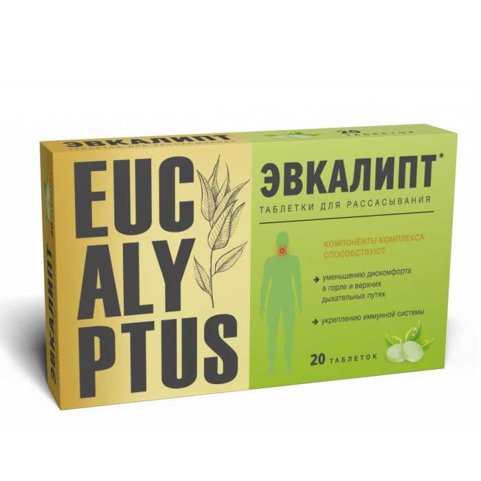 Eukaliptus 20 tableta