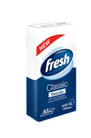 Fresh papirne maramice classic 10 komad, 1 komad
