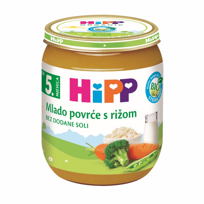 HIPP KAS.MLADO POVRCE SA PIRINCEM  125G 