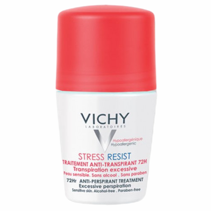 Vichy Deo Stress resist roll-on dezodorans za regulaciju prekomernog znojenja 72h