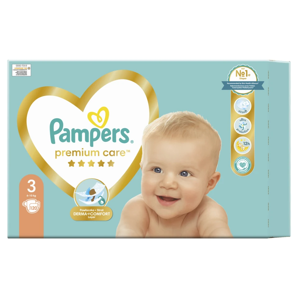 Pampers pelene premium MB 3 midi 6-10kg 120 komada