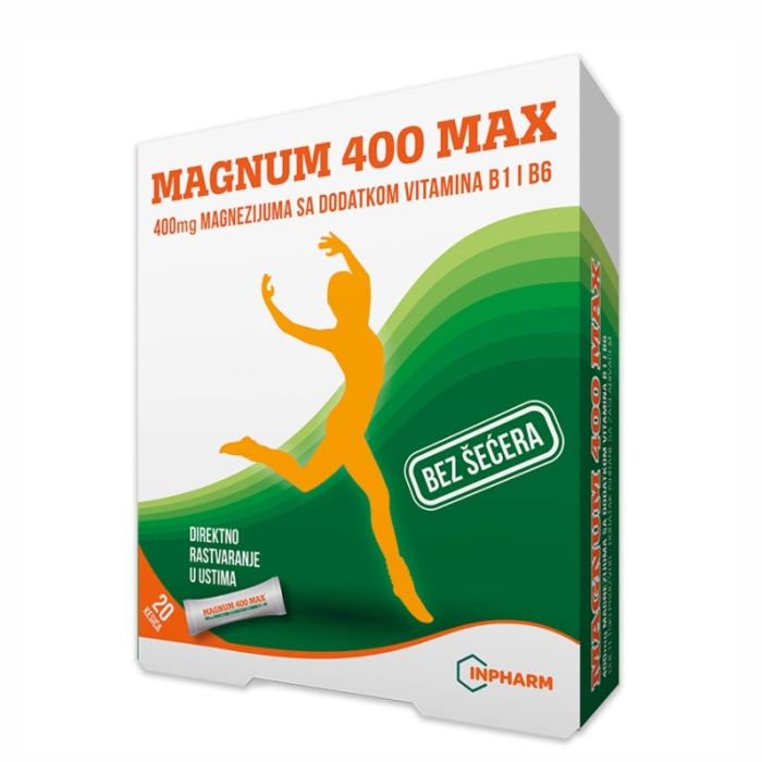 MAGNUM 400 MAX KES.20X2G 