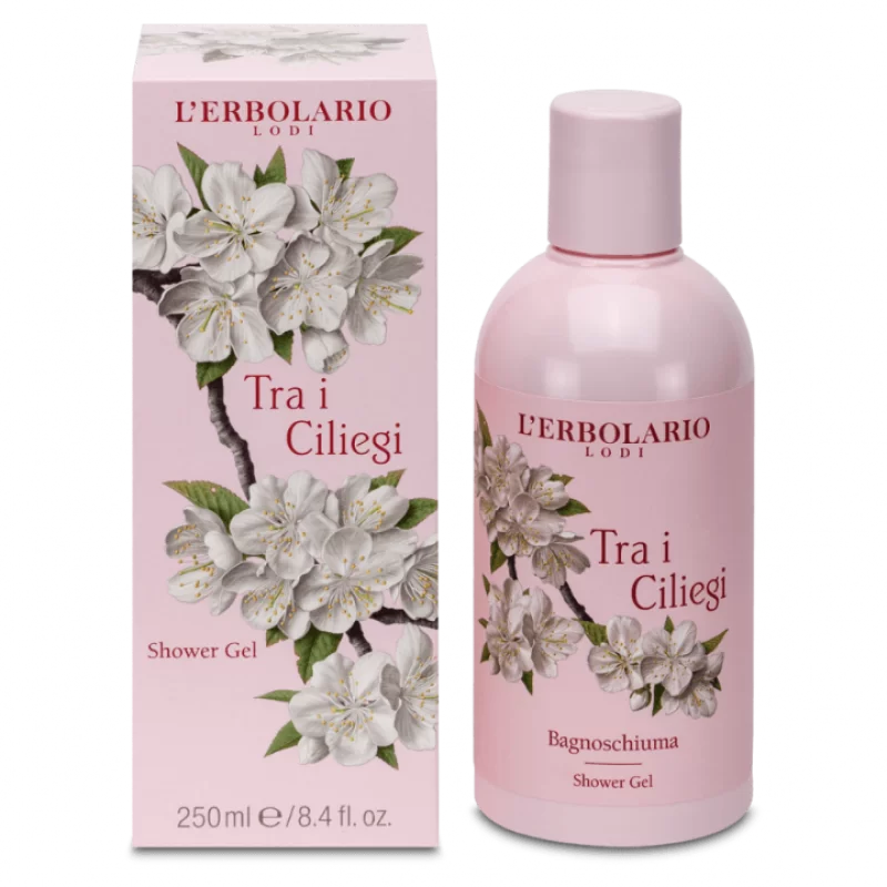 L ERBOLARIO Tra i Ciliegi gel za tusiranje 250ml