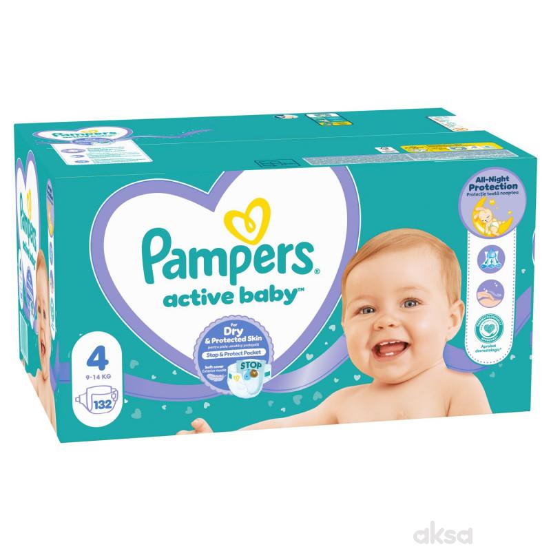Pampers pelene MB 4 maxi 9-14kg 132 komada