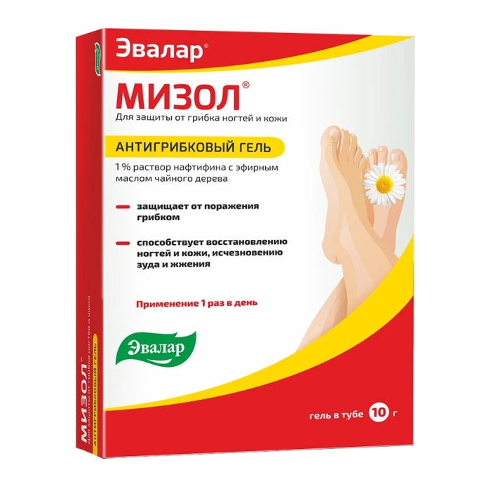 EVALAR MIZOL ANTIGLJIVICNI GEL 10G