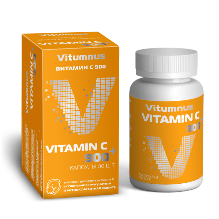 Vitumnus Vitamin C 900mg 30 kapsula