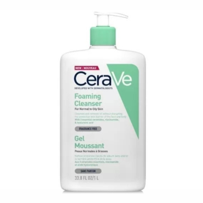 CeraVe Penušavigel za čišćenje za normalnu do masnu kožu 1L