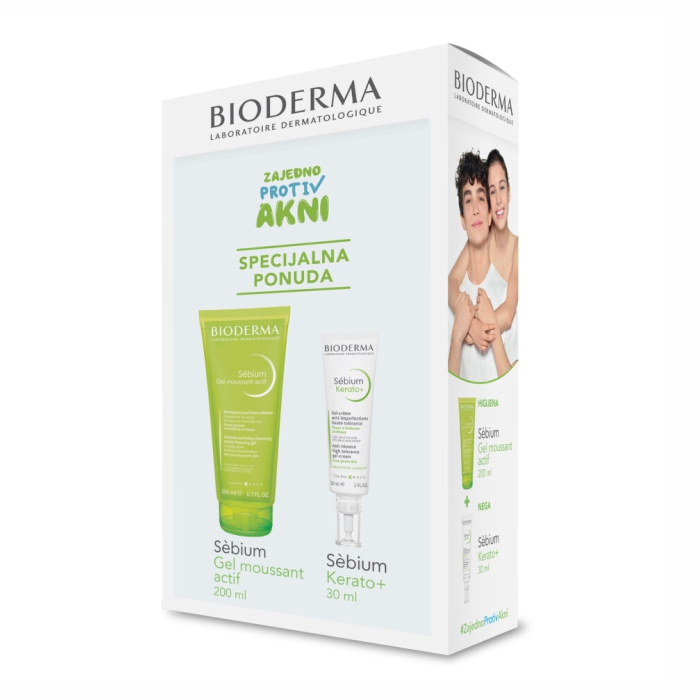 Bioderma Sebium Gel + Kerato PROMO